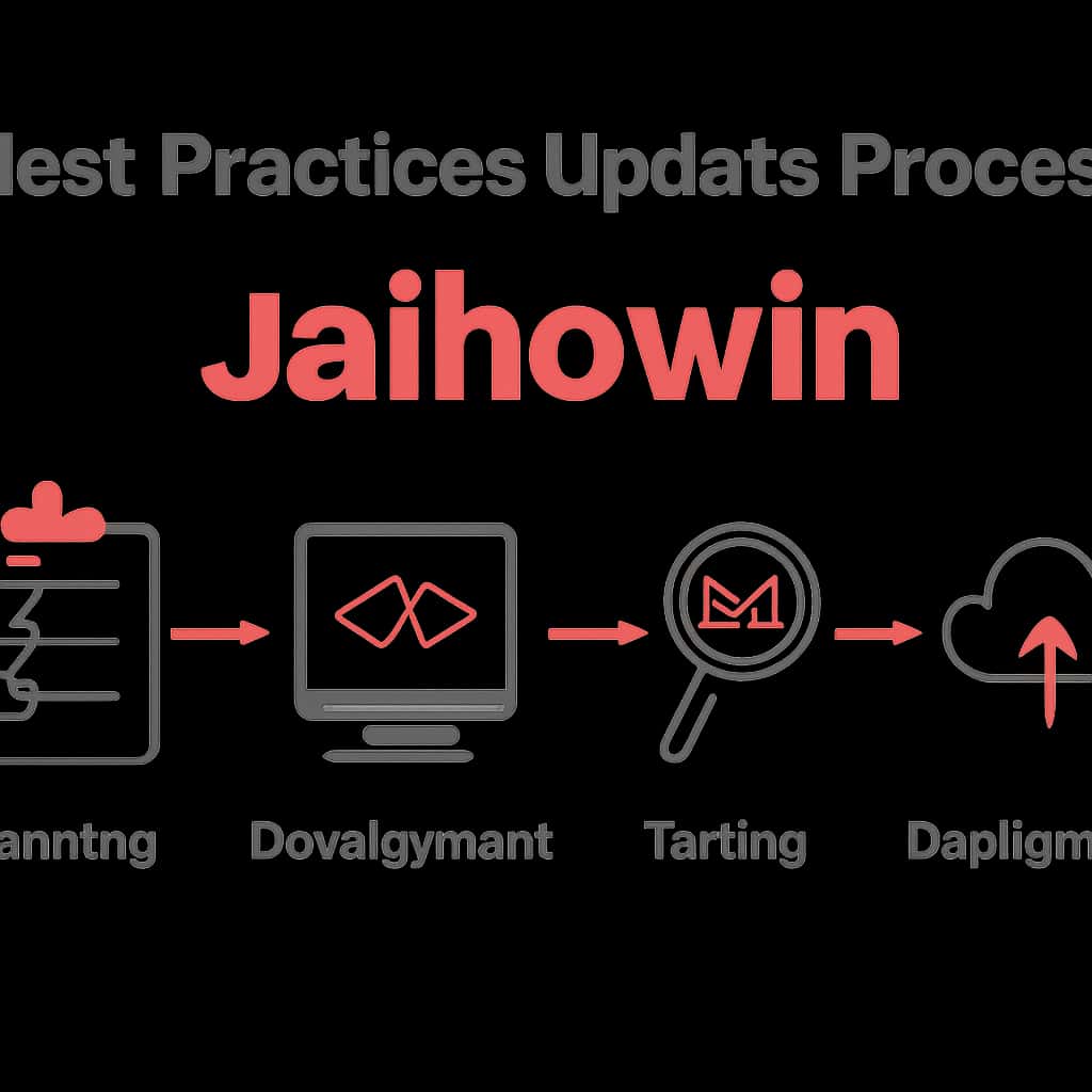 Diagram explaining the Jaihowin Update Process.