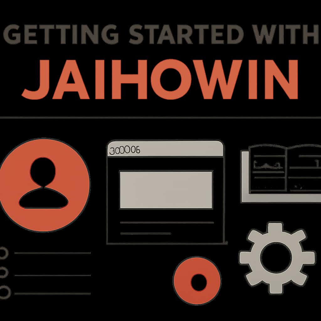 Illustration explaining the installation steps for Jaihowin.