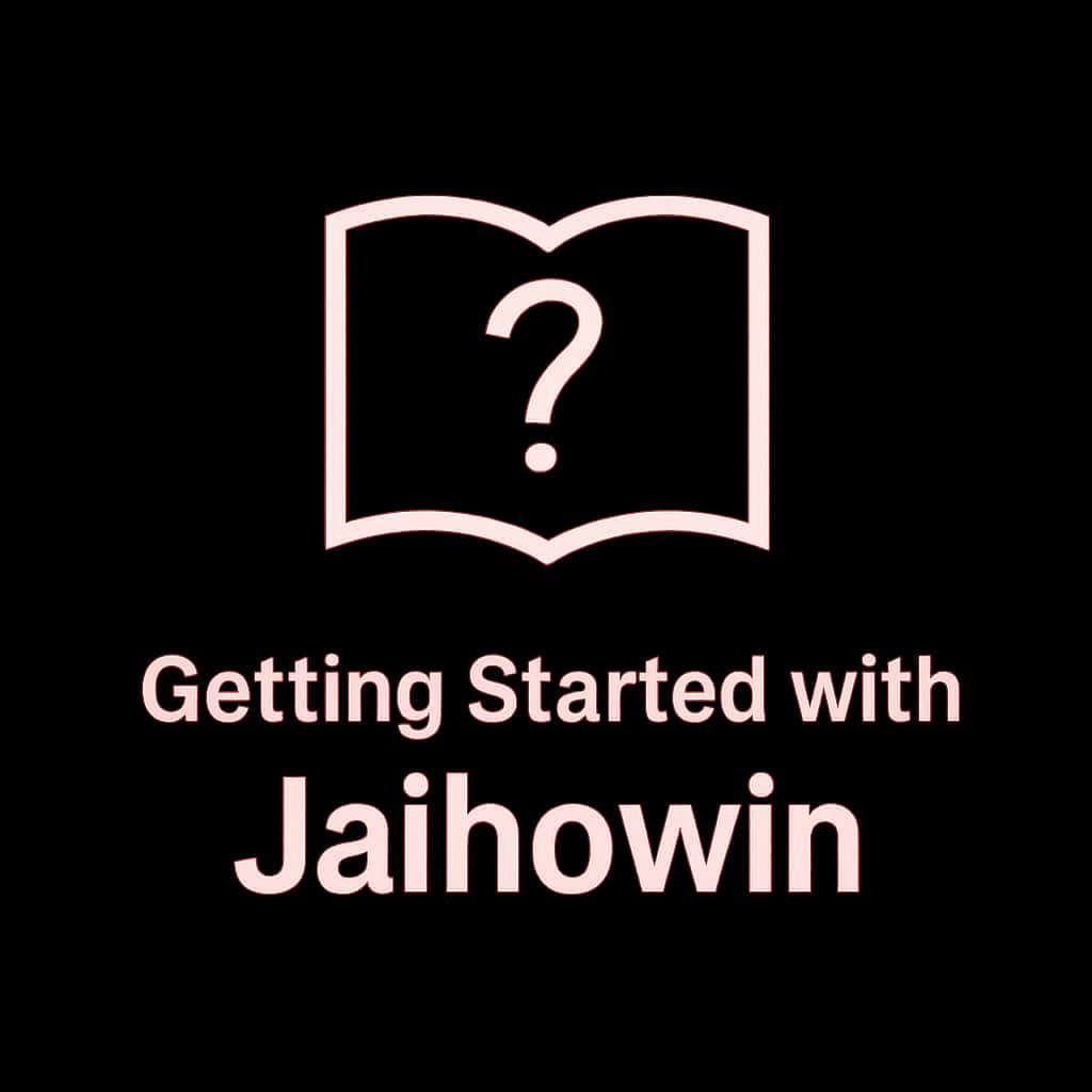 Badge icon for Getting Started with Jaihowin.