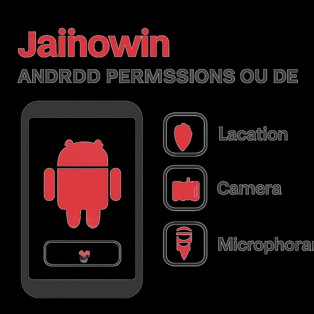 Illustration related to Jaihowin Android permissions.