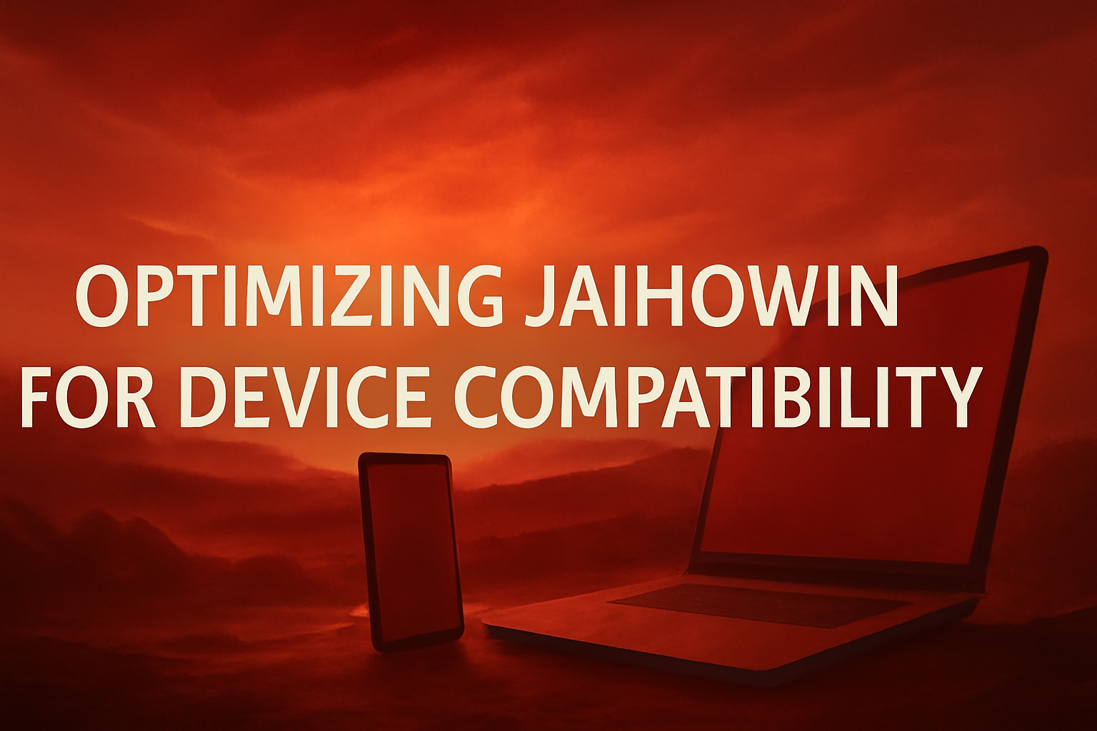 An informative visual representation of Jaihowin requirements.