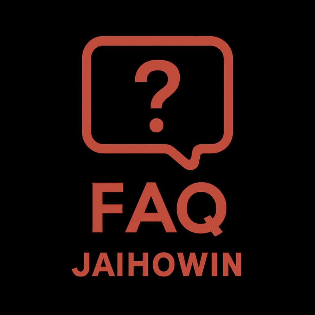 Icon representing Jaihowin Frequently Asked Questions