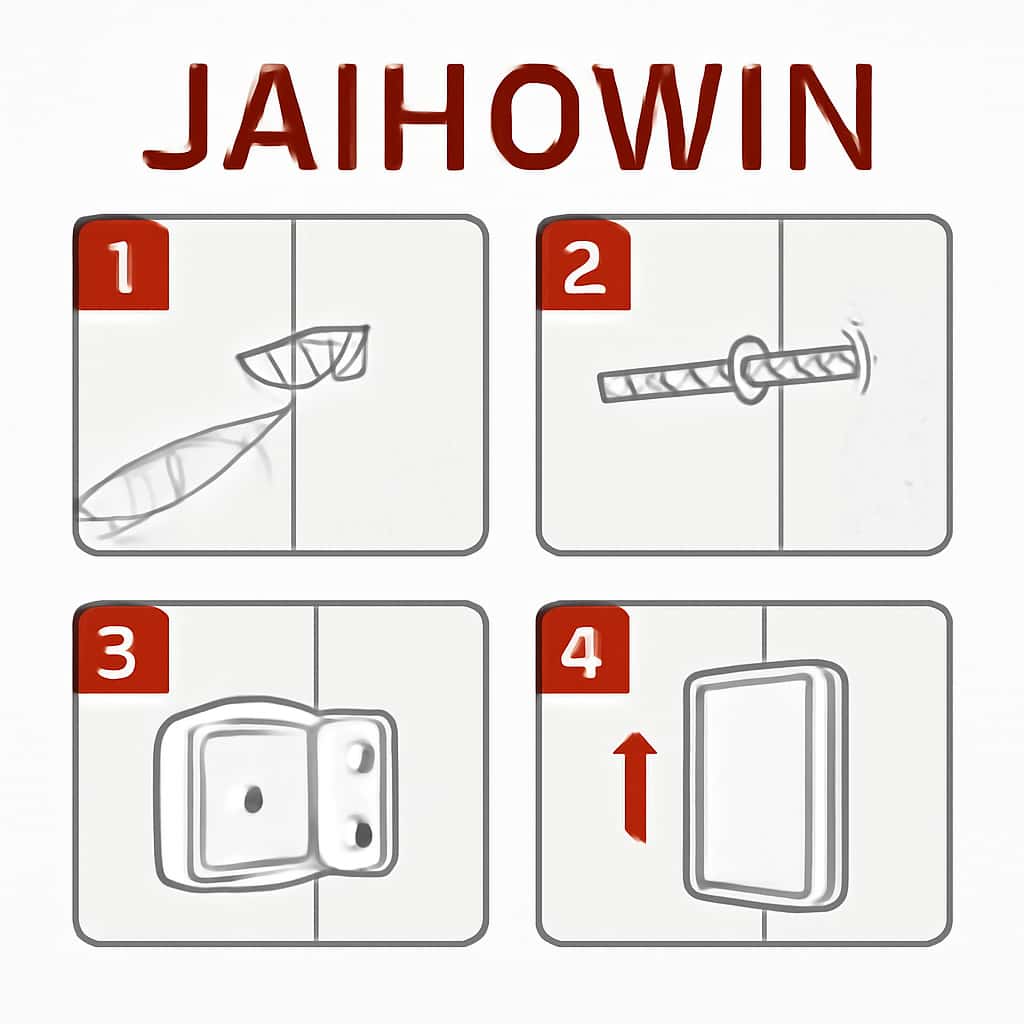 Diagram illustrating the Jaihowin installation procedure.