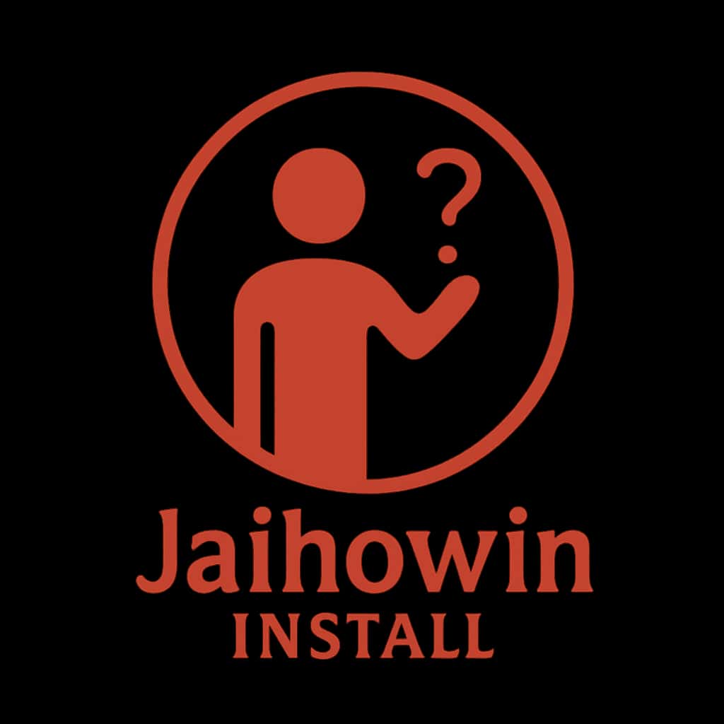 Icon representing Jaihowin installation process.