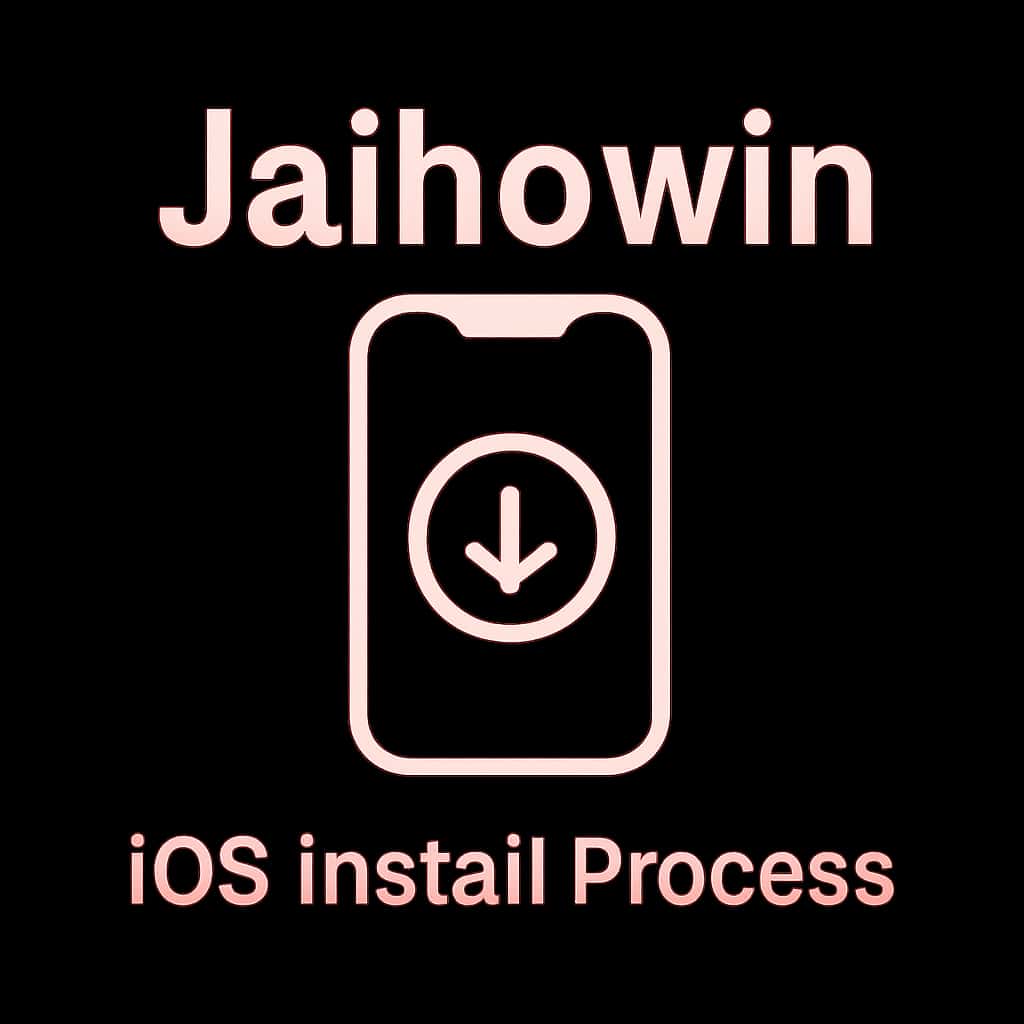 Icon representing the Jaihowin iOS Install Process.