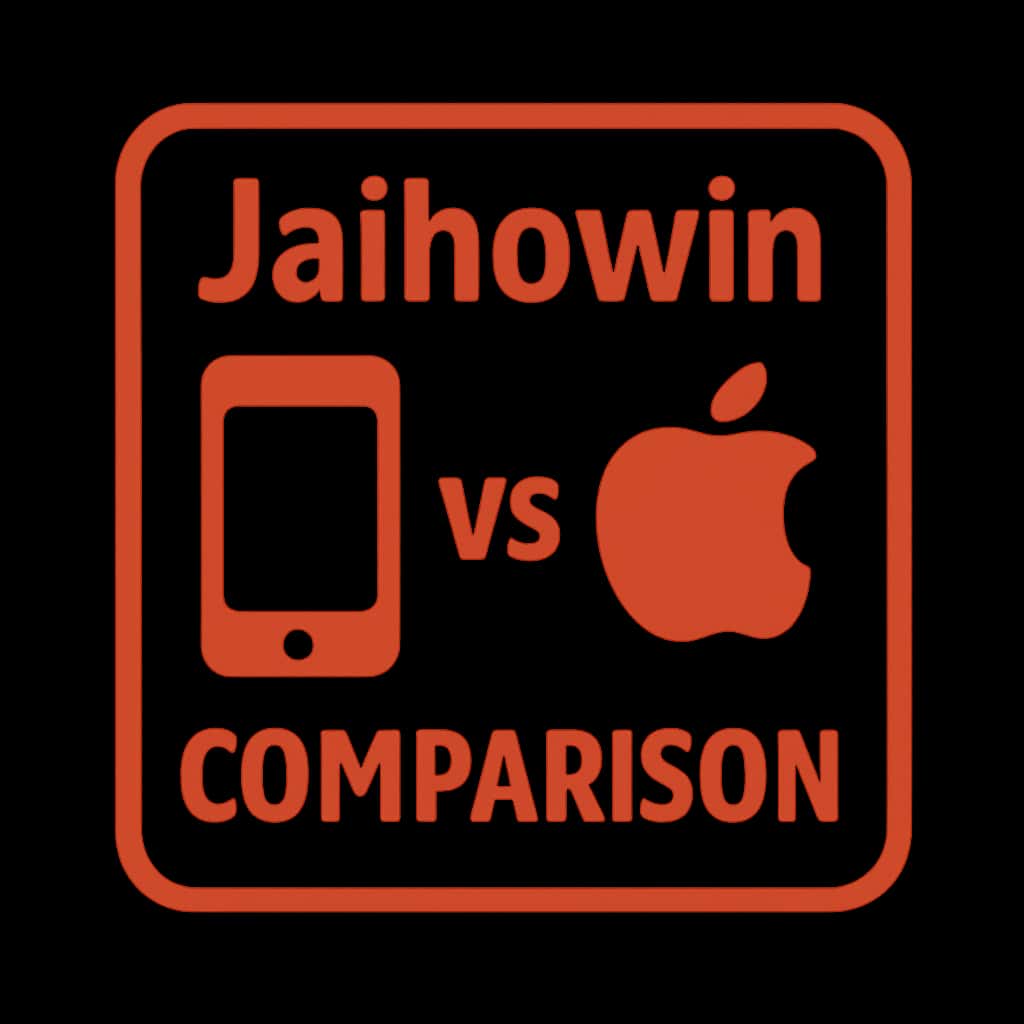 An icon representing the Jaihowin vs iOS Comparison guide.