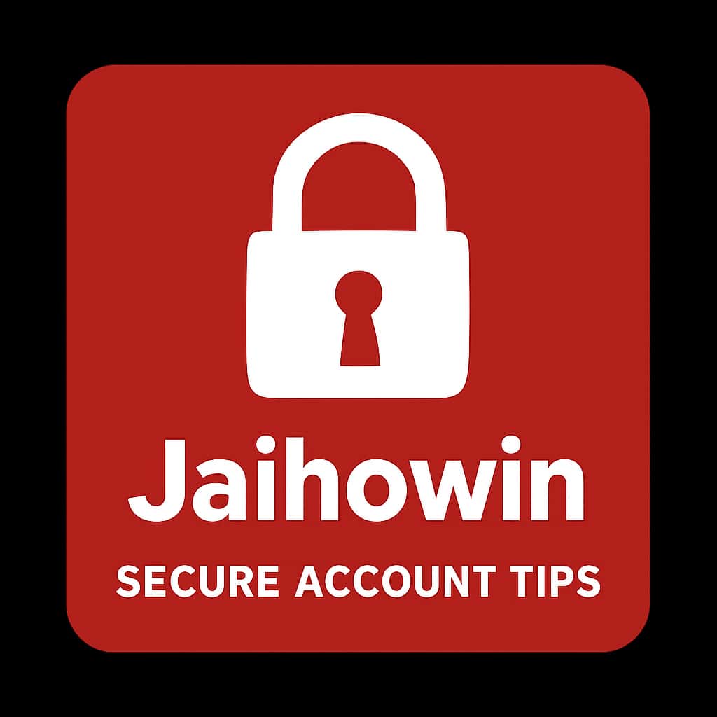 An icon signifying security tips for the Jaihowin account.